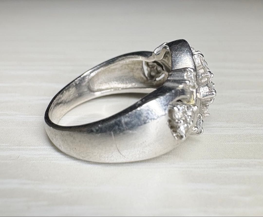 【最高級】Pt900 ダイヤモンド 0.50ct リング プラチナ 11号