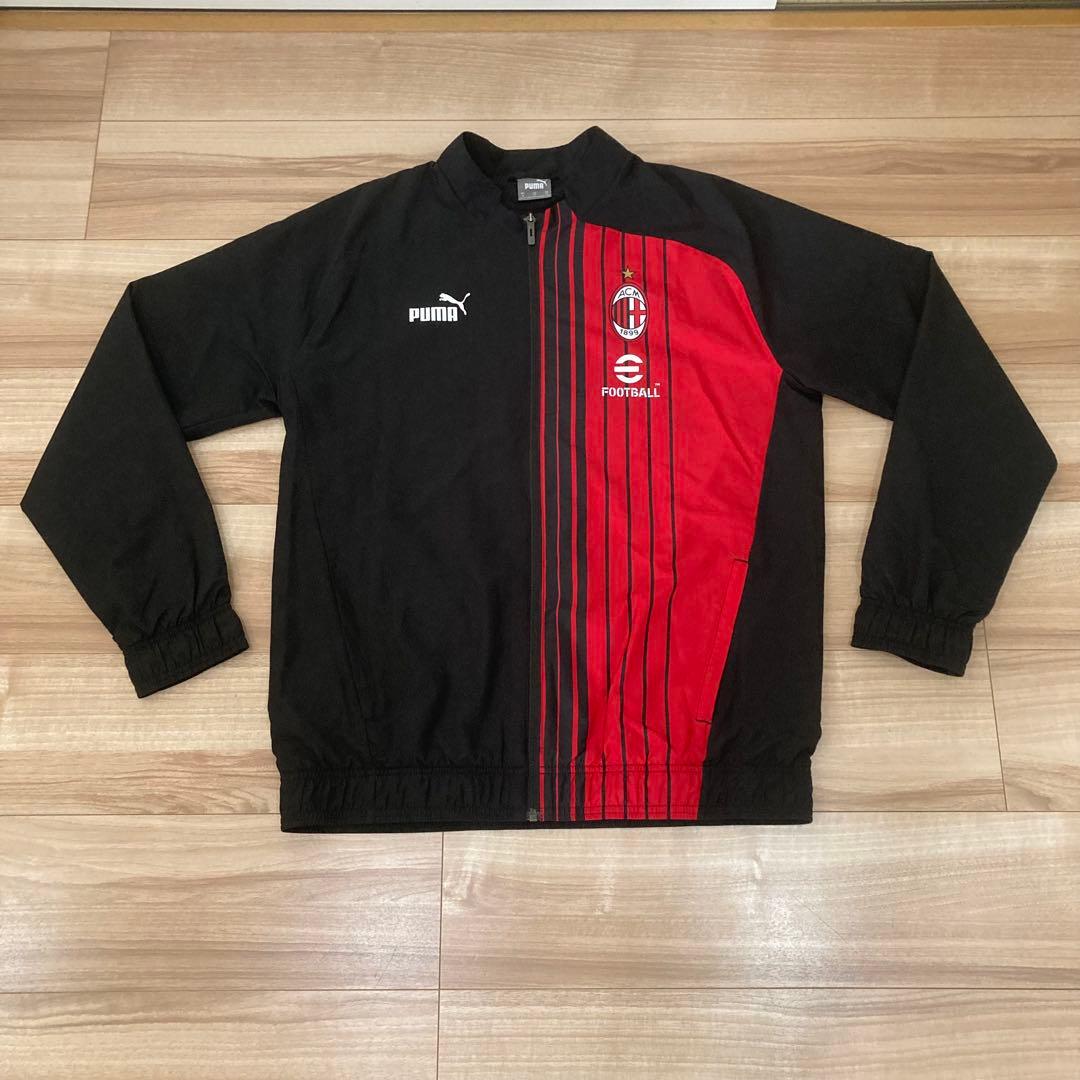 PUMA プーマ AC ミラン セットアップ M ブラック ジャケット パンツ
