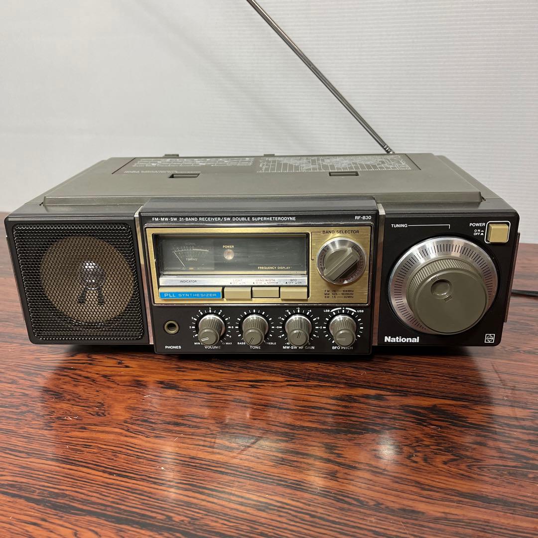 ジャンク National ナショナル RF-B30 BCLラジオ 短波ラジオ - メルカリ