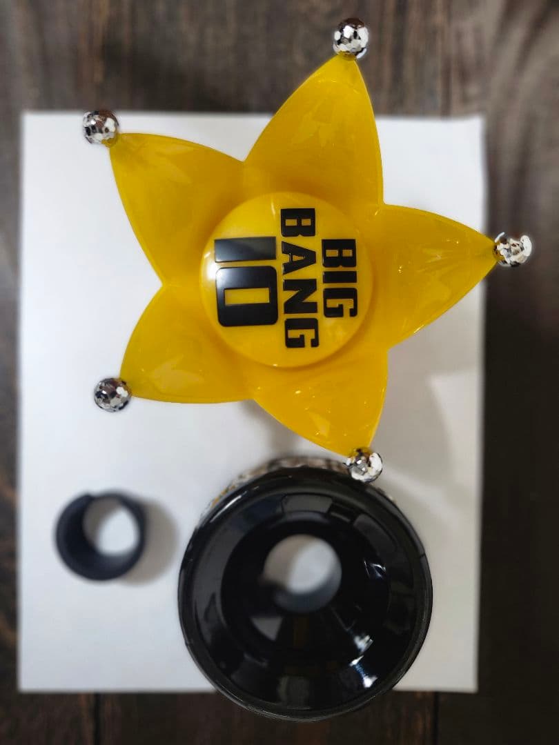 G DRAGONペンライトリングとBIGBANG10周年ヘッドのセット