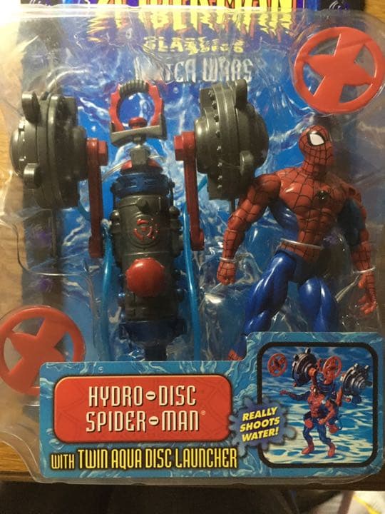 希少　スパイダーマン　CLASSICS フィギュア　HYDRO-DISK