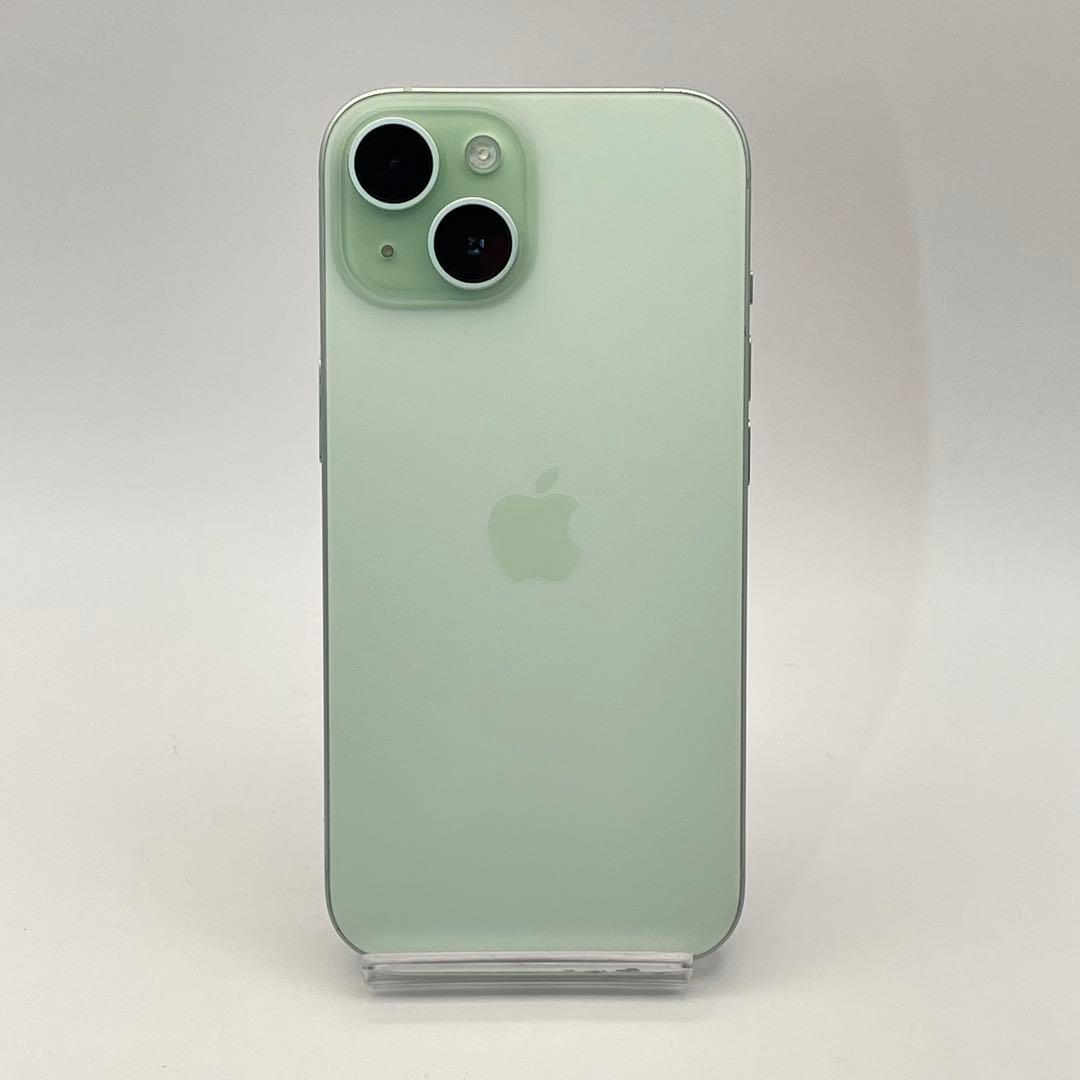 iPhone 15 256GB 大容量バッテリー新品100% SIMフリー 緑 - メルカリ