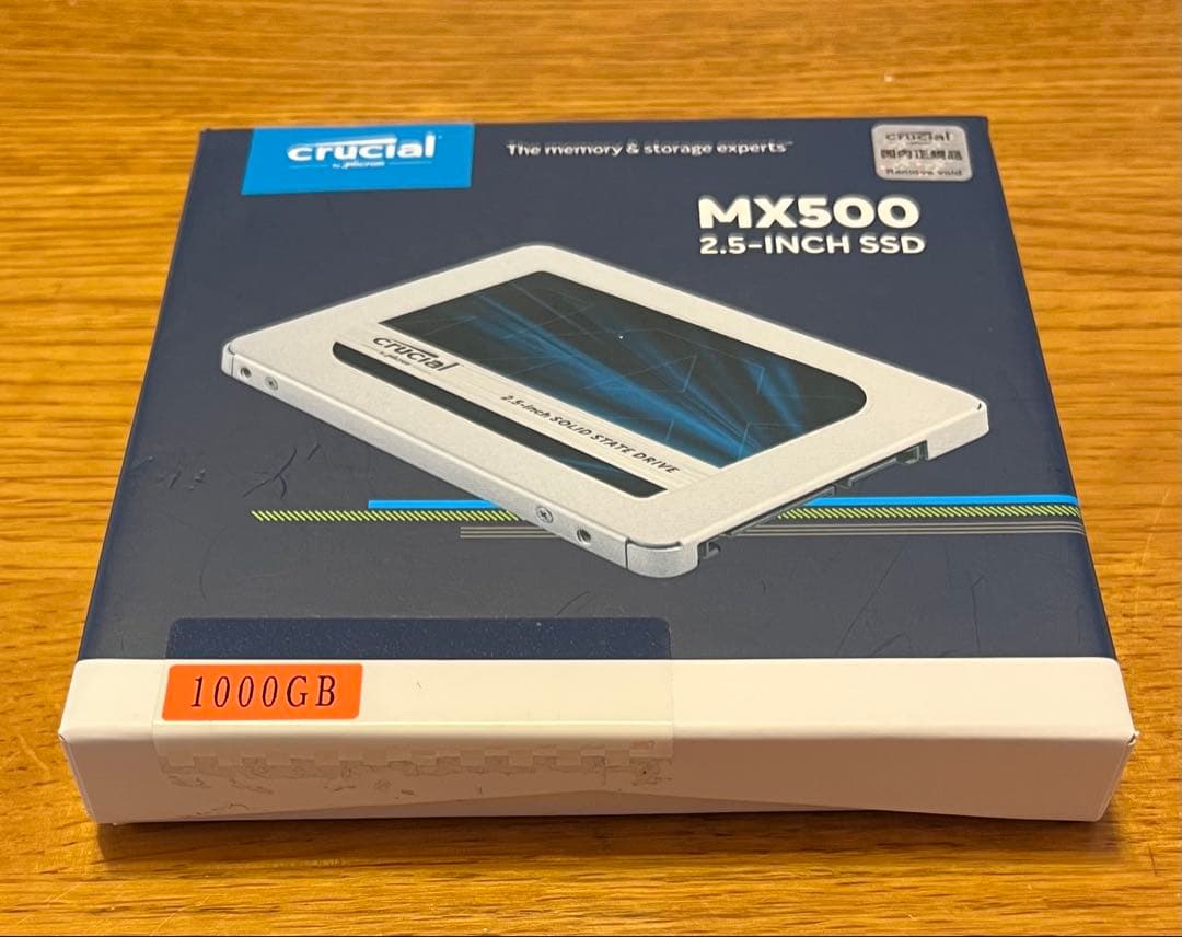 crucial MX500 2.5インチ SSD 1000GB - メルカリ