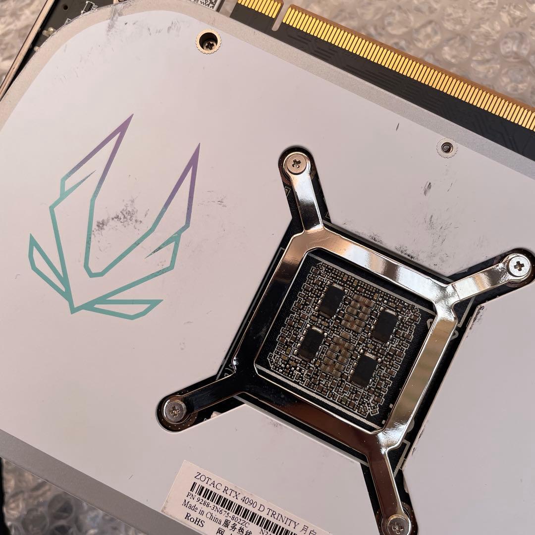 Geforce RTX4090 ZOTAC D TRINITY 月白 - メルカリ