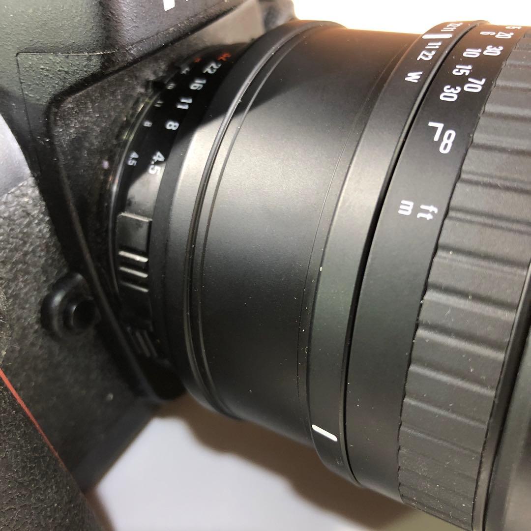 SIGMA 望遠レンズ135-400mm F4.5-5.6 D 絞り4.5〜32