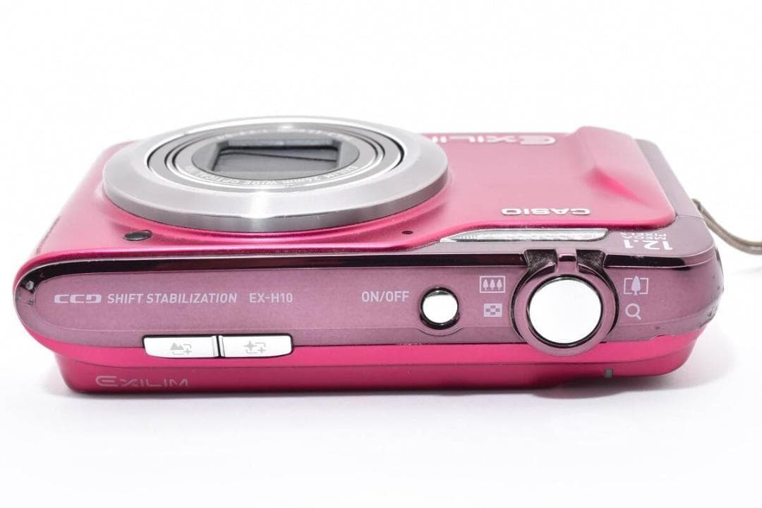 カシオ CASIO EXILIM EX-H10 ピンク 動作未確認 ＃A401 - メルカリ