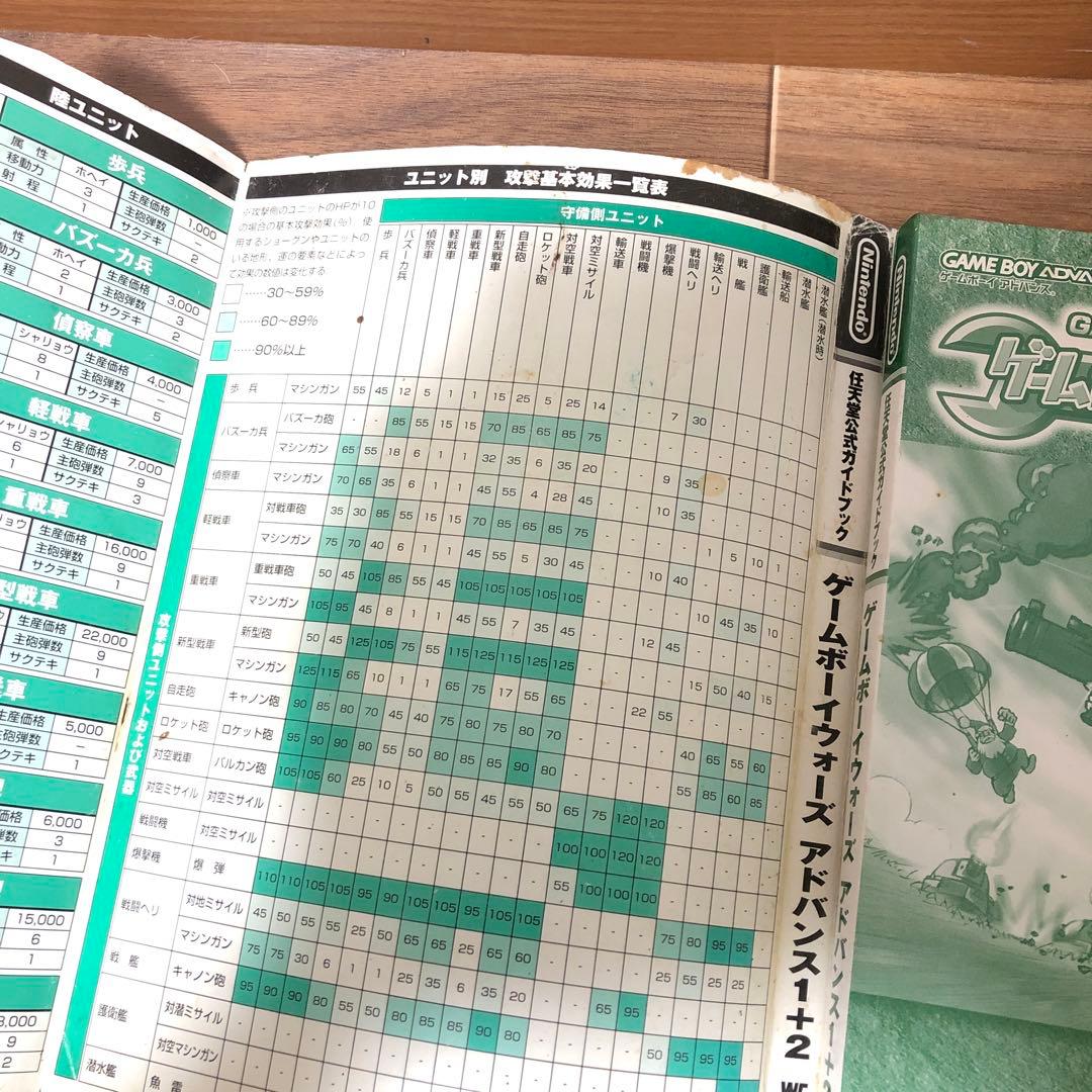 ゲームボーイウォーズアドバンス1+2 : 任天堂公式ガイドブック - メルカリ