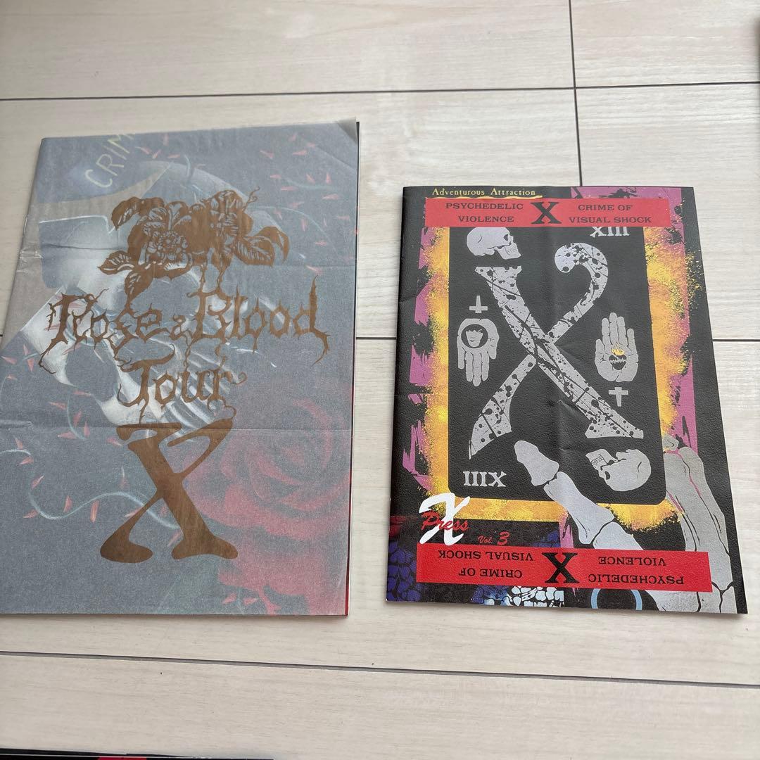 X JAPAN ファンクラブ会報No.2〜No.14 No.1のみコピー対応