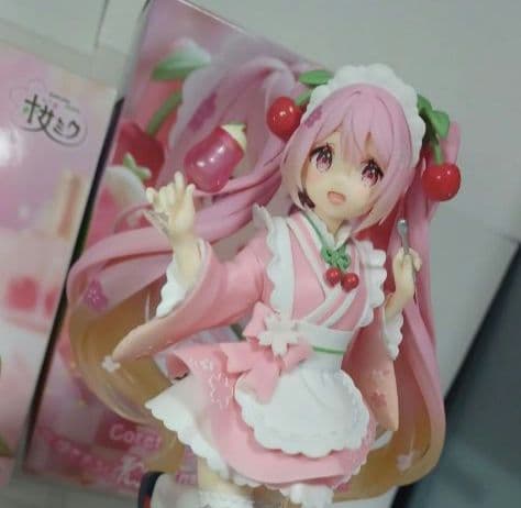桜ミク　Coreful 　DESKTOP Cute　フィギュア　和風喫茶　くじ