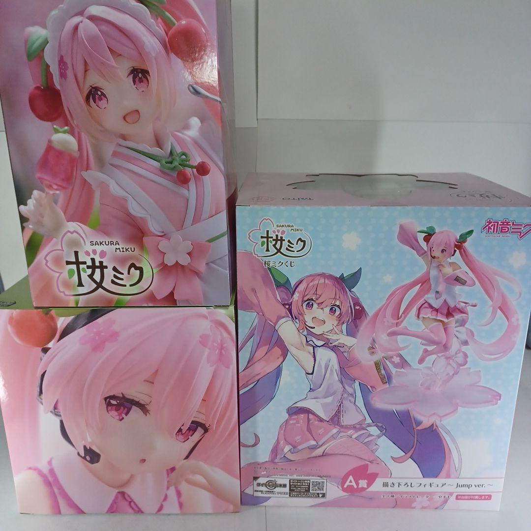 桜ミク　Coreful 　DESKTOP Cute　フィギュア　和風喫茶　くじ