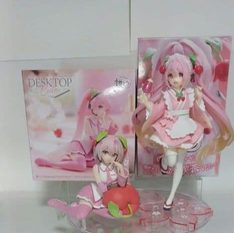 桜ミク　Coreful 　DESKTOP Cute　フィギュア　和風喫茶　くじ