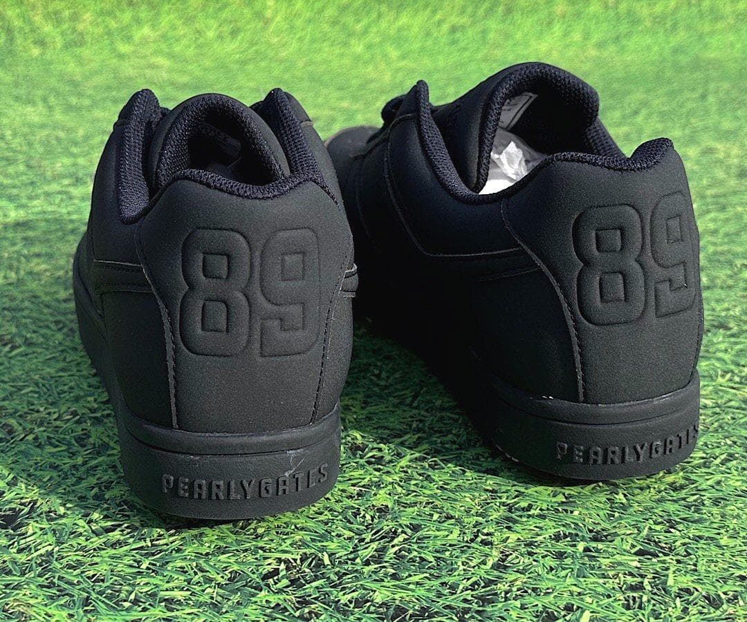 新品正規品 パーリーゲイツ 定価28600円 ゴルフシューズ 紺 25.0cm