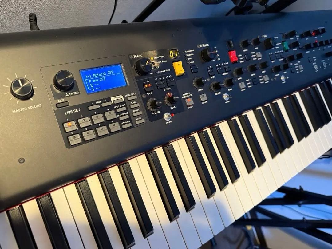 美品】Yamaha CP88 ステージピアノ 譜面台は未使用 - メルカリ