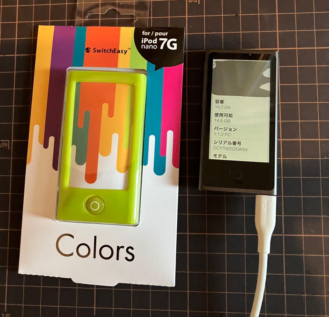 iPod nano 第7世代 スペースグレイ ジャンク品 - メルカリ