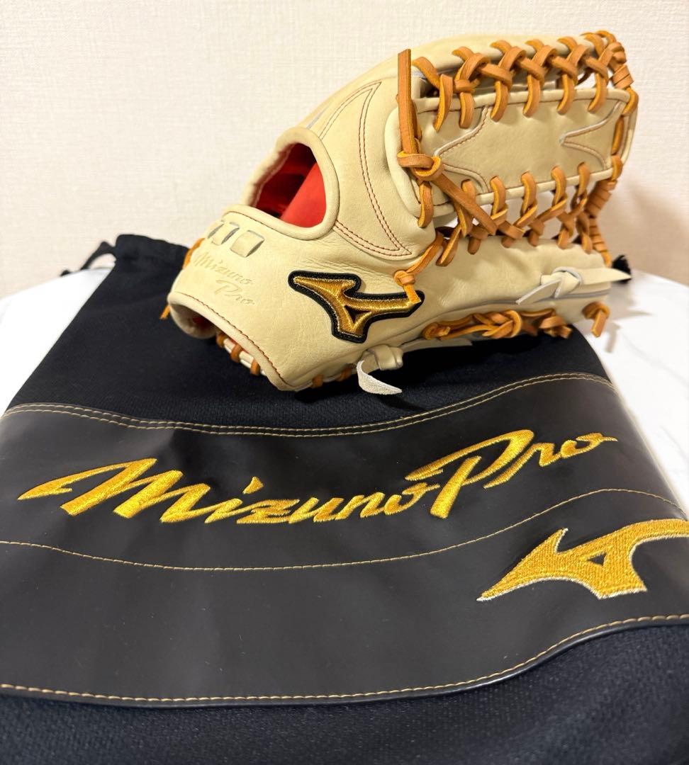 Mizuno Pro軟式グローブ BSSショップ限定ミズノプロ専用袋付き Mizuno Pro 平裏刺繍1円 ミズノプロ 限定 軟式 グローブ グラブ 内野手