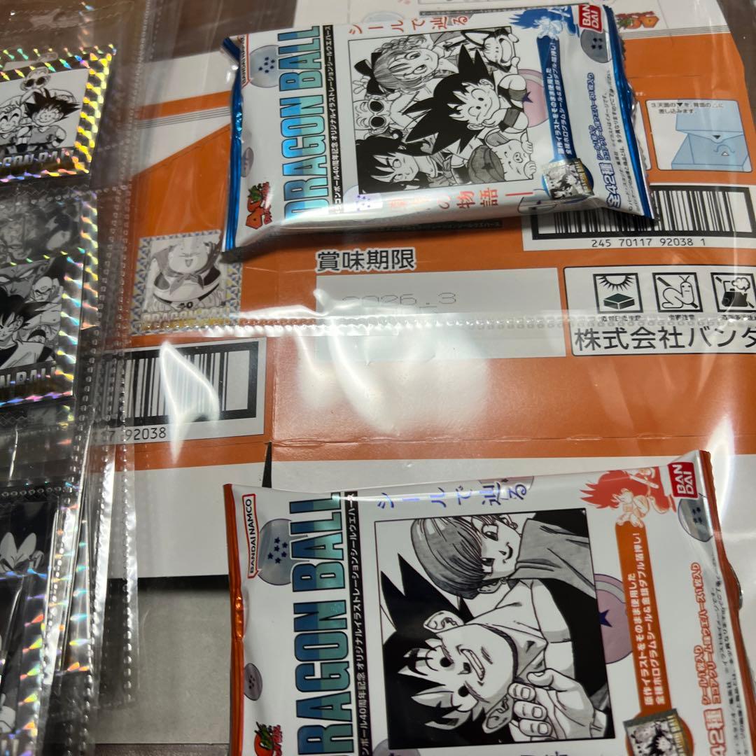 ドラゴンボール40周年 シール 全42種セット フルコンプリート