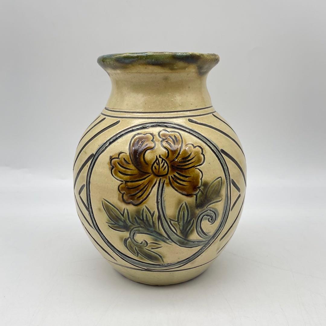 琉球 飾り壺 花瓶 173 沖縄民藝 やちむん 花器 - メルカリ