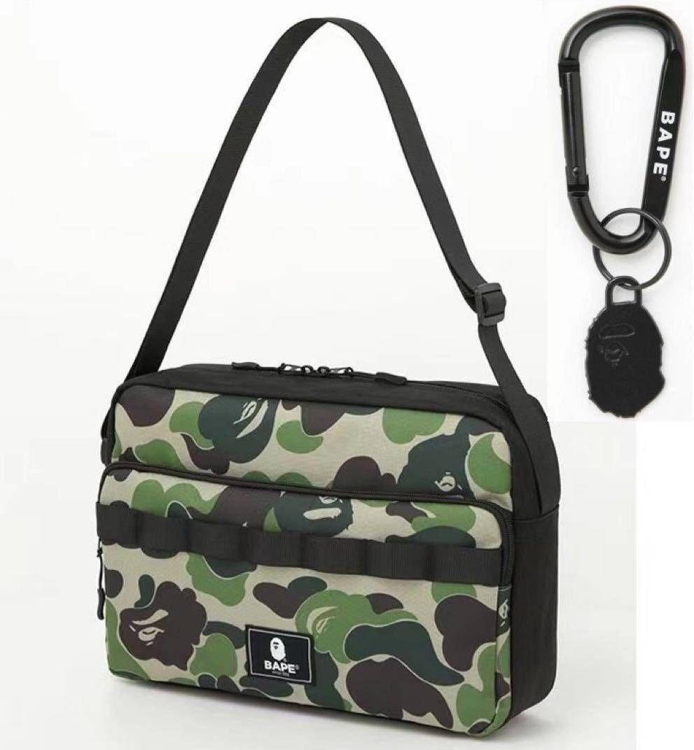 BAPE◇A BATHING APE／◇ショルダーバッグ／迷彩◇付録品ノベルティ