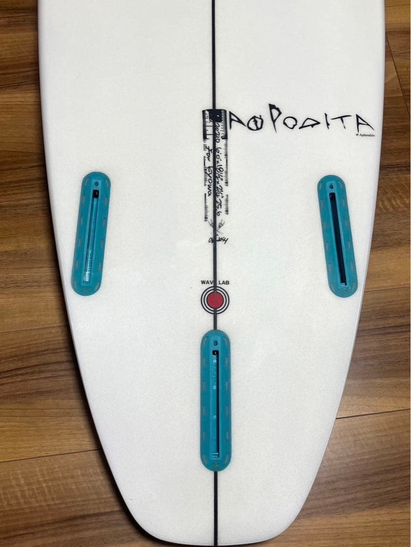 ジャスティスサーフボード【アフロディーテモデル】6'0 25.6L - メルカリ