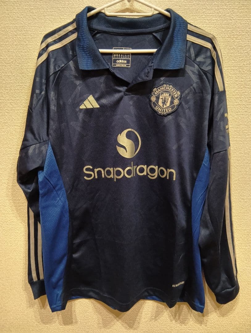 マンチェスターユナイテッド 23/24 長袖 ユニフォーム Lサイ