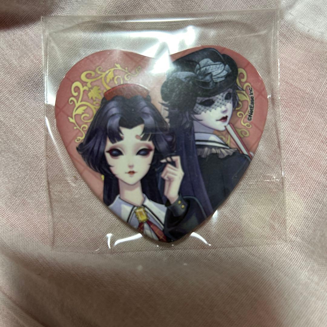 第五人格 芸者 美智子 アカデミー5個クリスマス1個 カフェハートバッジ