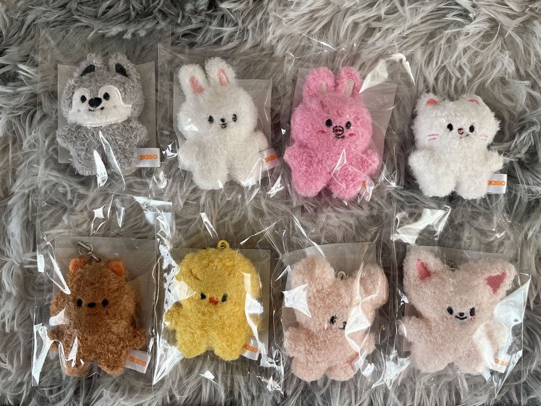 straykids スキズ skzoo マイクロ キーリング トレカ セット