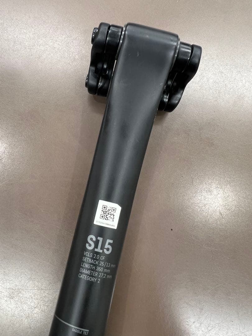 パーツ Canyon S15 VCLS 2.0 27.2mm CF Seatpost