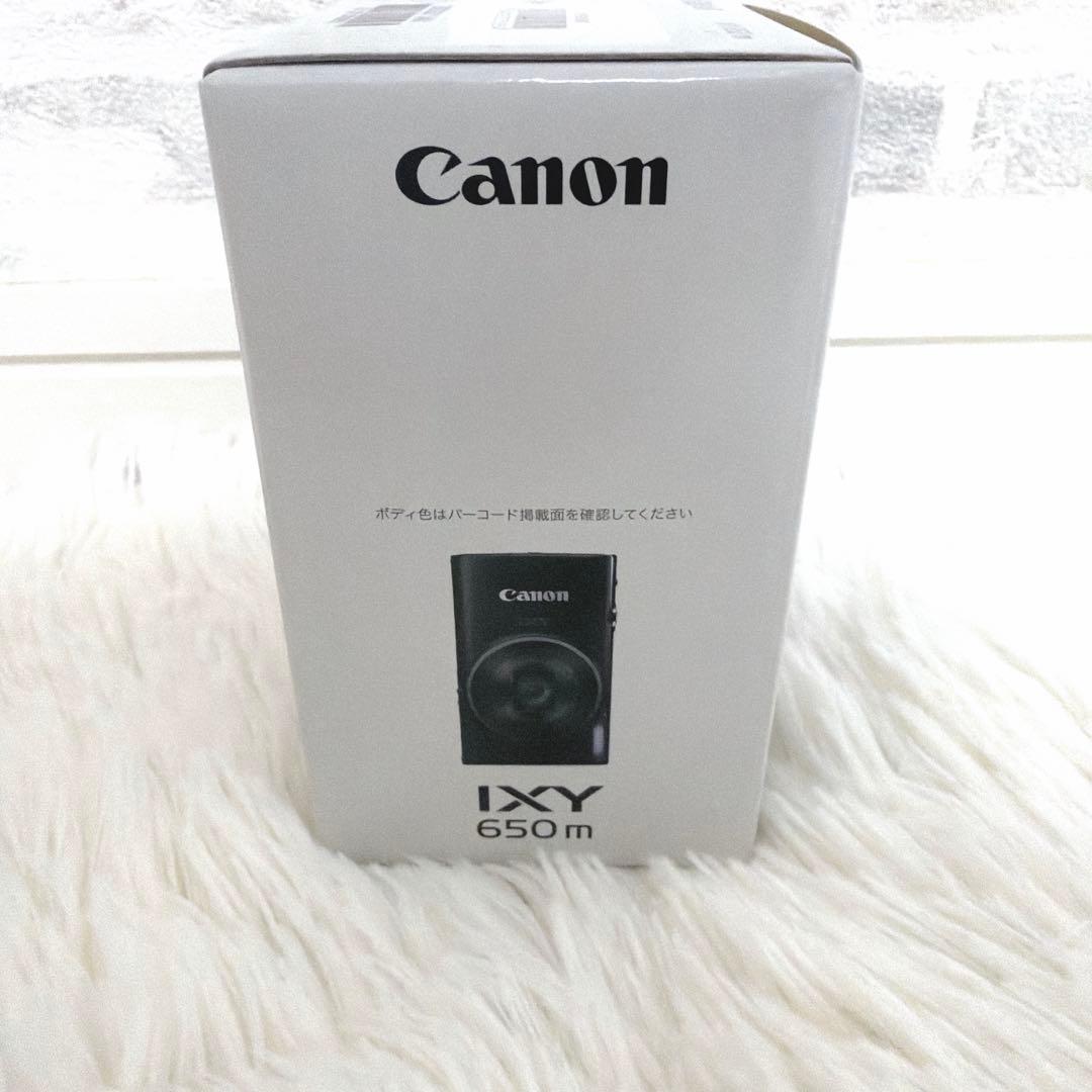 ✨新品未開封✨Canon IXY 650m コンパクトデジタルカメラ ブラック