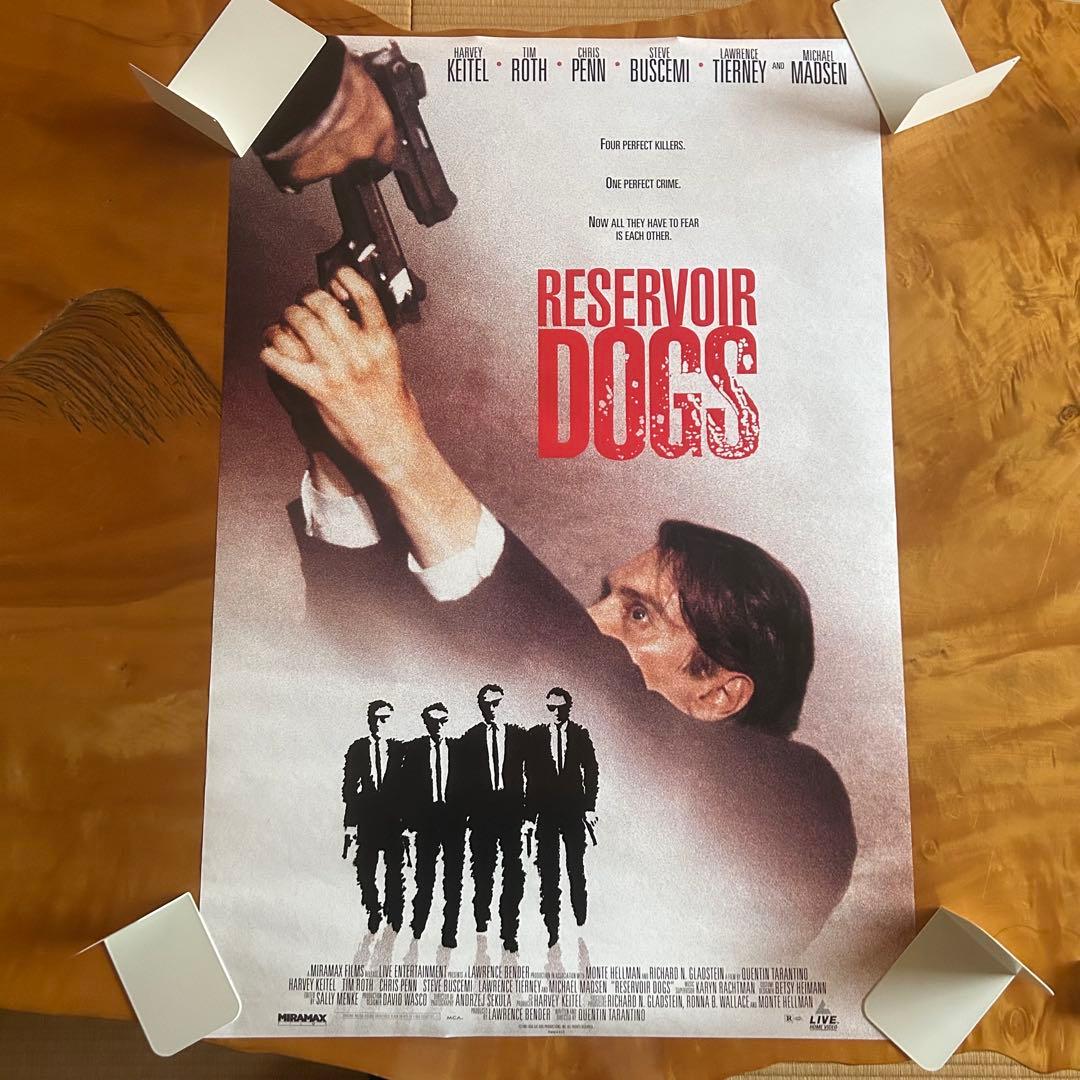 レザボアドッグス 映画ポスター US版 ROLLED 1992年タランティーノ Amazon.co.jp: レザボアドッグスヴィンテージ映画ポスタークエンティン