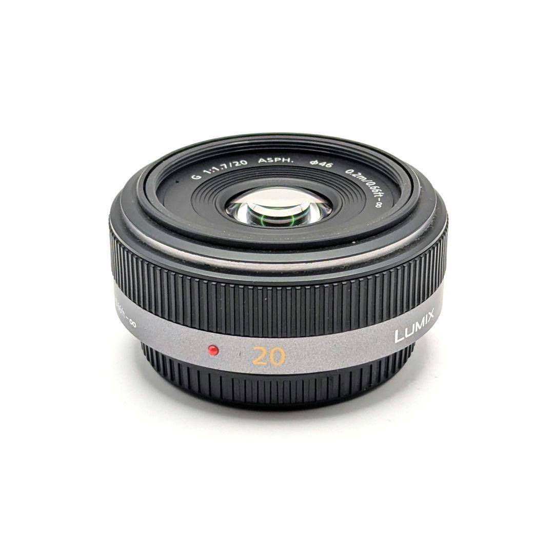 レンズ(単焦点) Panasonic LUMIX G 20mm f1.7 ASPH. Panasonic LUMIX G Series 20mm F1.7 Lens - H-H020AK