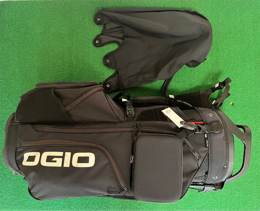 オジオ 14分割スタンド式キャディバッグ ブラック(タグ付き） - メルカリ