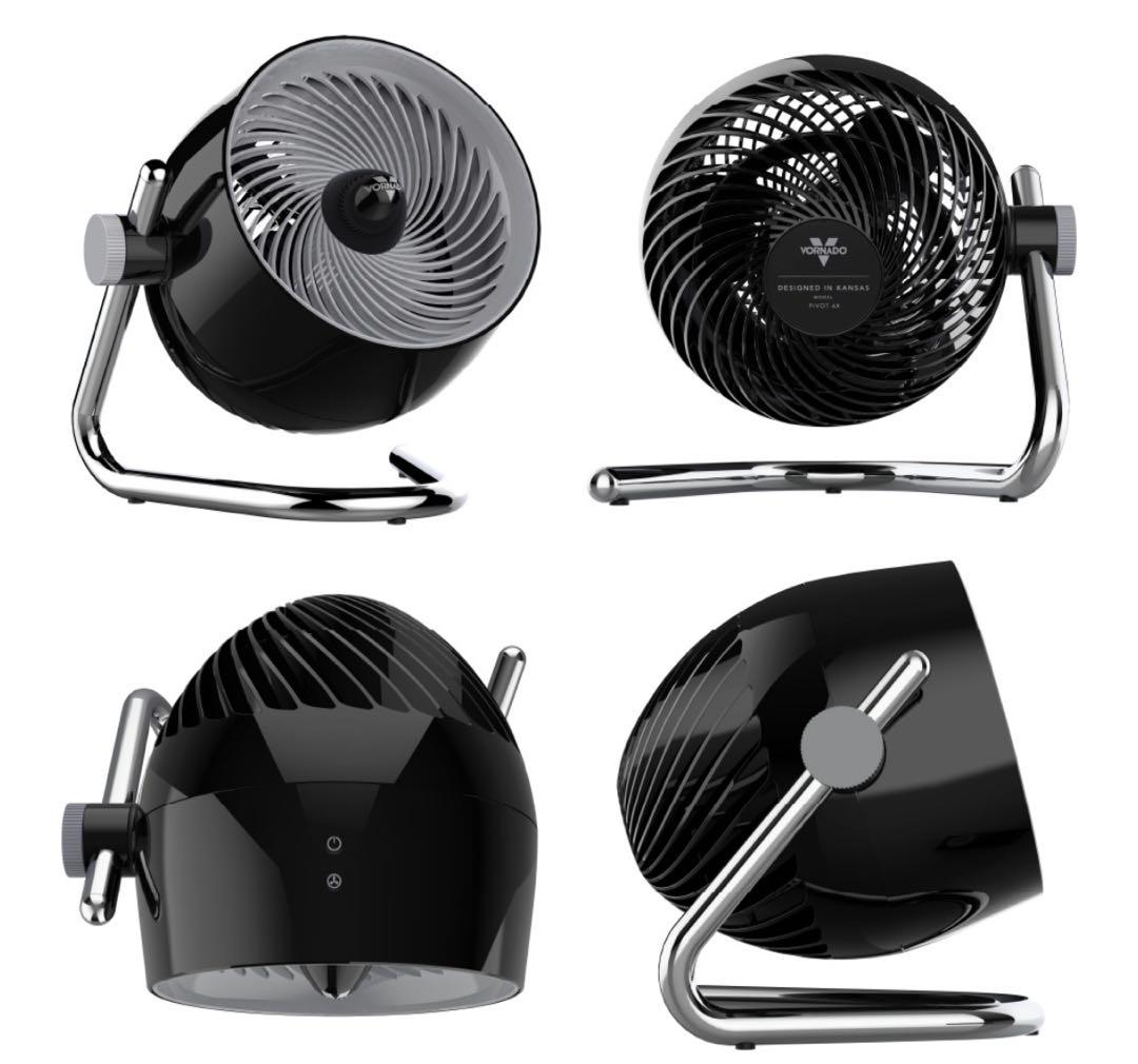 Vornado pivot6 30畳対応 サーキュレーター ブラック - 扇風機