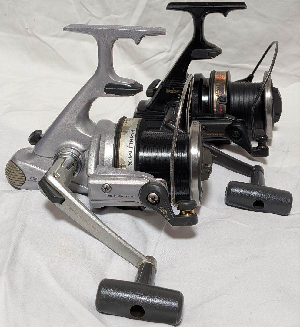 ダイワエンブレムX5500PTロングビームGS-3000H遠投カゴ釣り専用リール