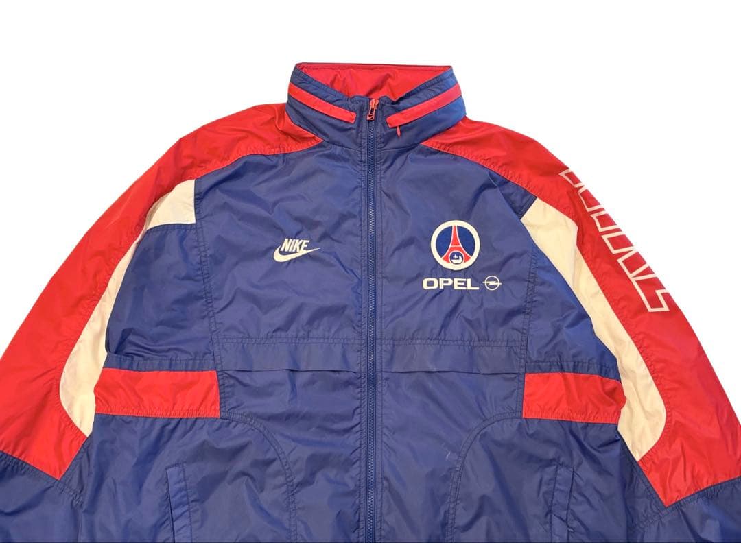 90s NIKE PARIS SAINT-GERMAIN ウォーム ジャケット - メルカリ