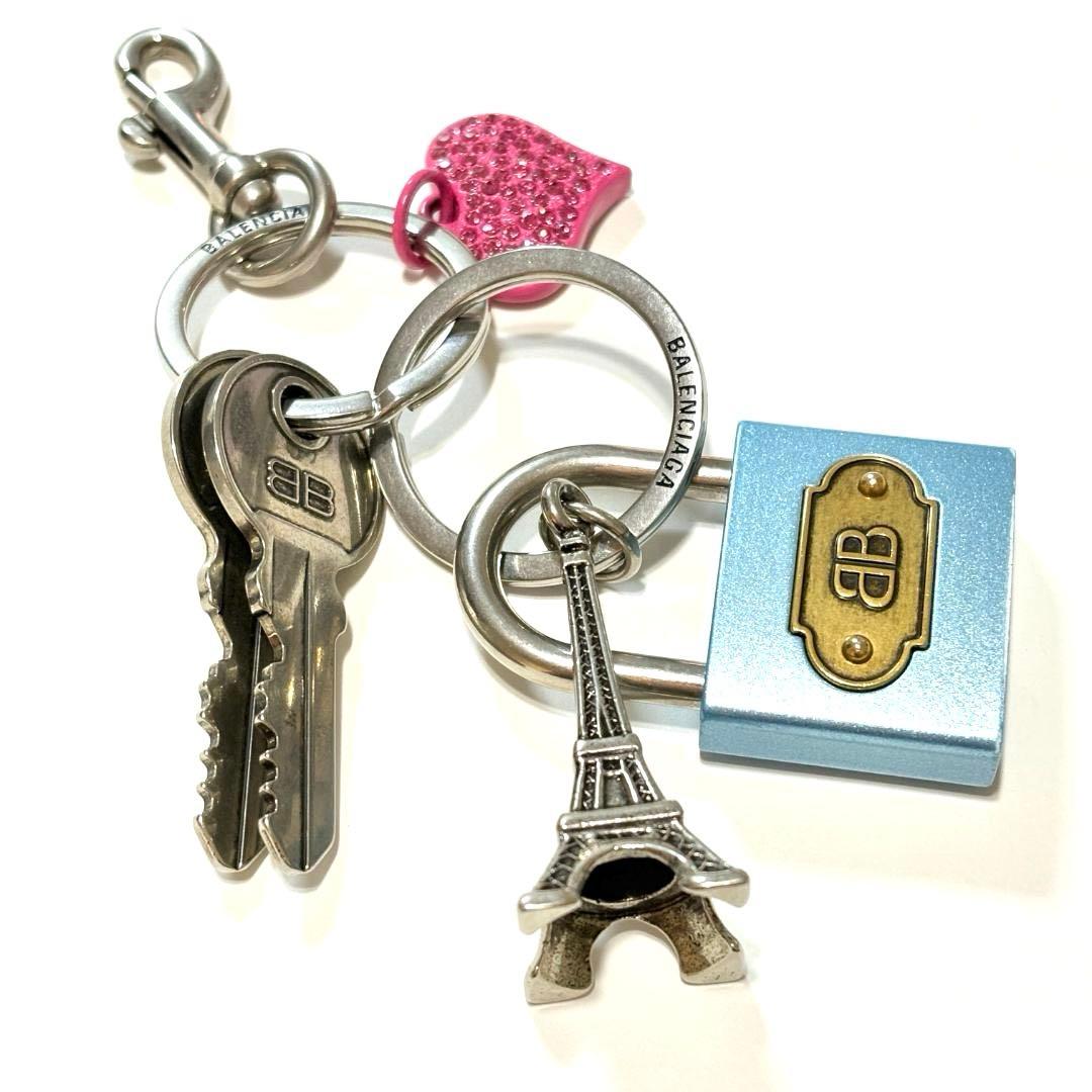 BALENCIAGAバレンシアガ パドロック キーチェーン