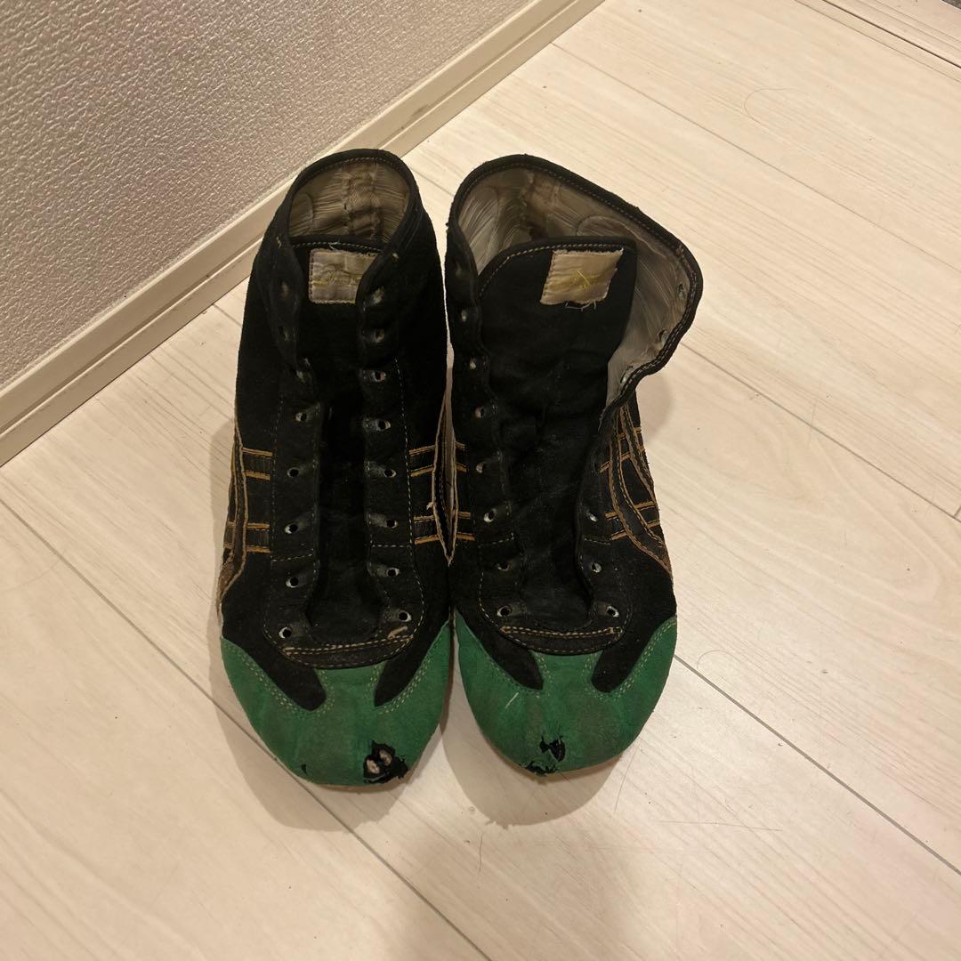 ASICS レスリングシューズ旧オーダーボクシングシューズ ハイカット アシックス(ASICS) ボクシングシューズ ロングタイプ | ORDER-SHOES