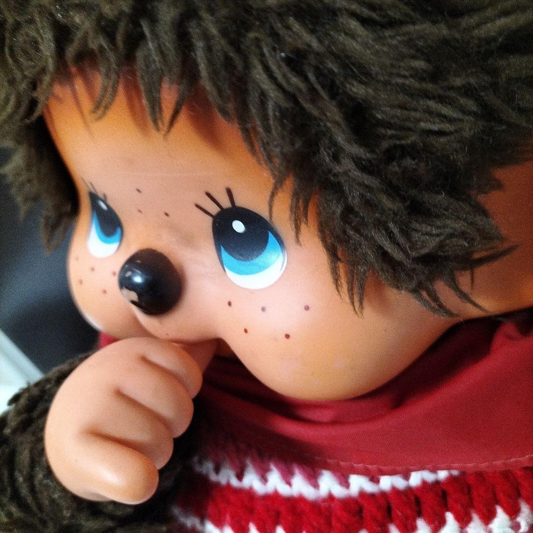 希少1974年ハンドメイド着ぐるみオーバールモンチッチぬいぐるみ