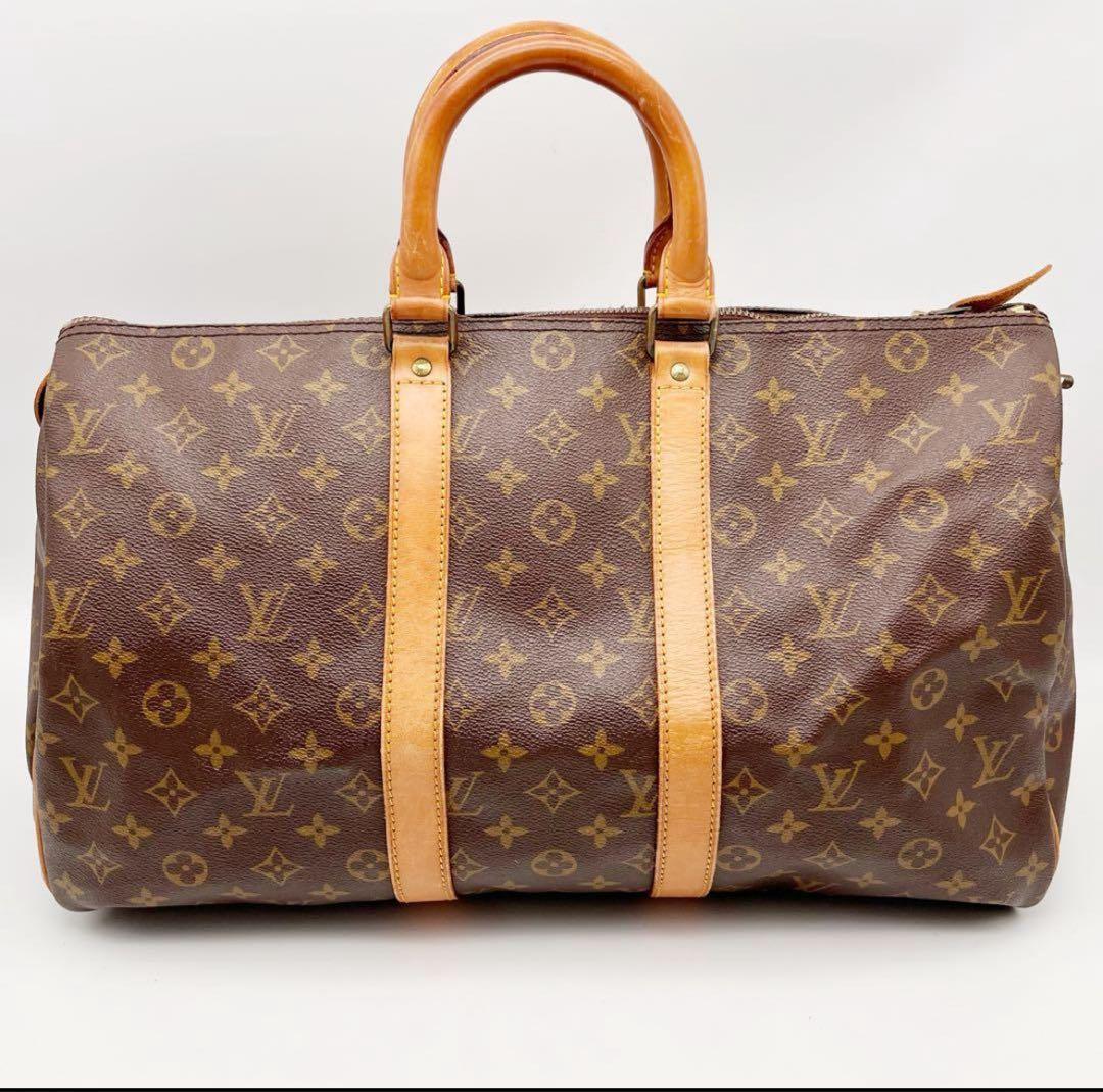 ルイヴィトン モノグラム キーポル45 ボストンバッグ ハンドバッグ