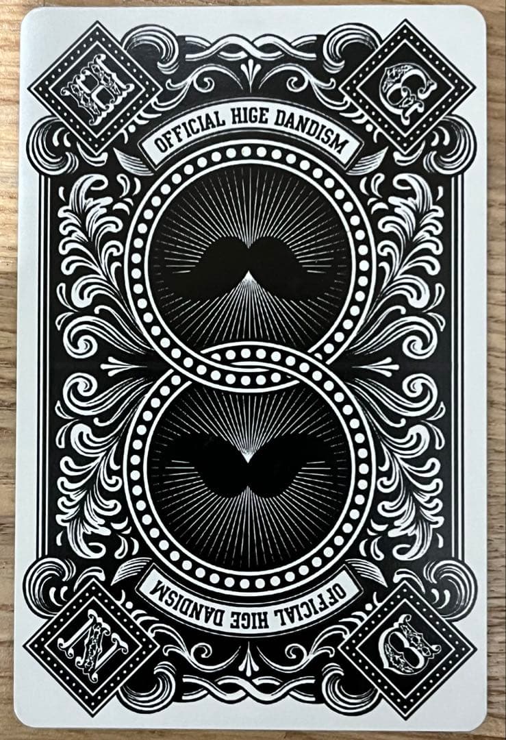 Official髭男dism 藤原聡 トランプカード