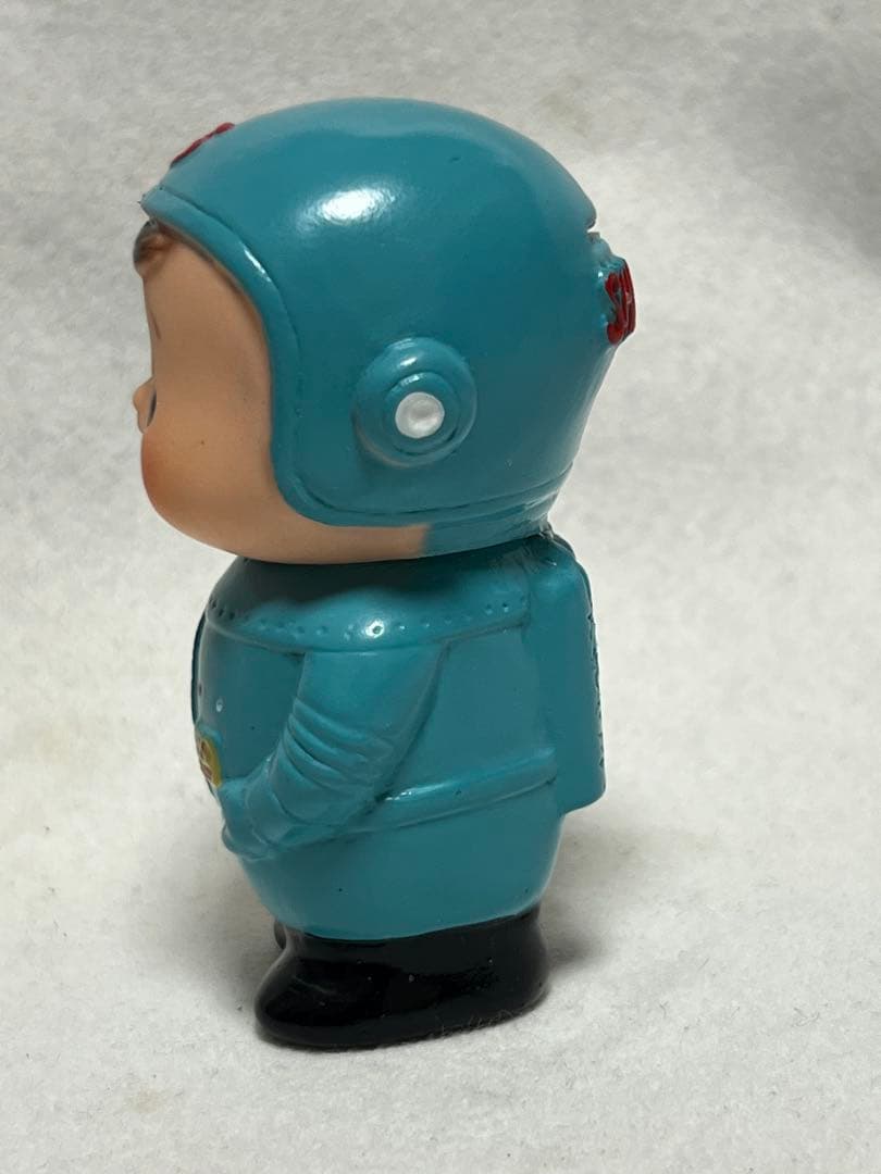 激レア　昭和レトロ　滋賀銀行　当時物　ソフビ　しがちゃん　貯金箱　宇宙服