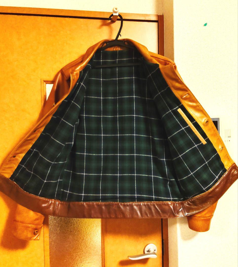 レザージャケット gジャン 1stモデル ウイスキーカラービンテージ