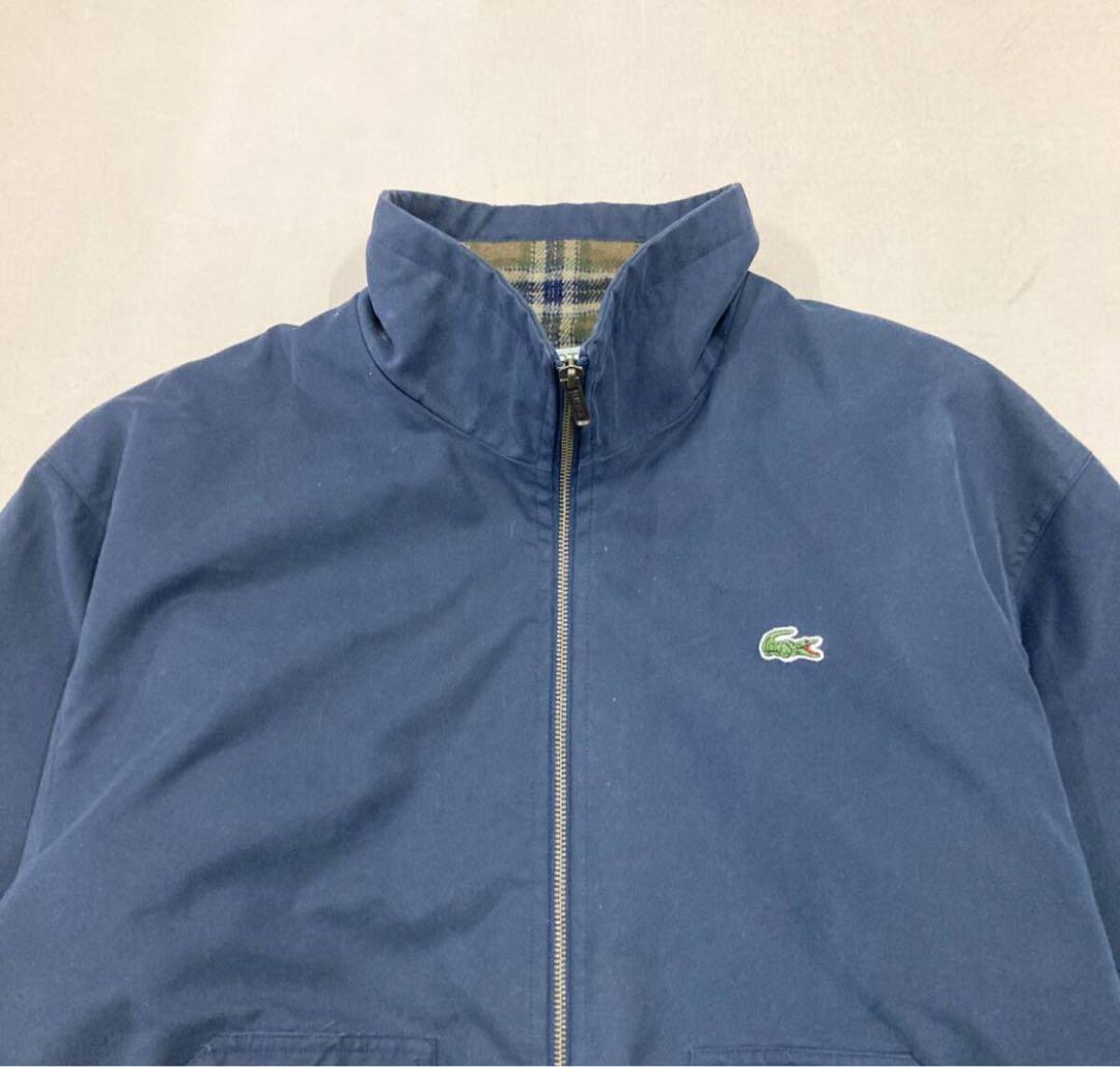 ケビン3世様 ラコステ ハリントンジャケット チェック裏 サイズ5（L