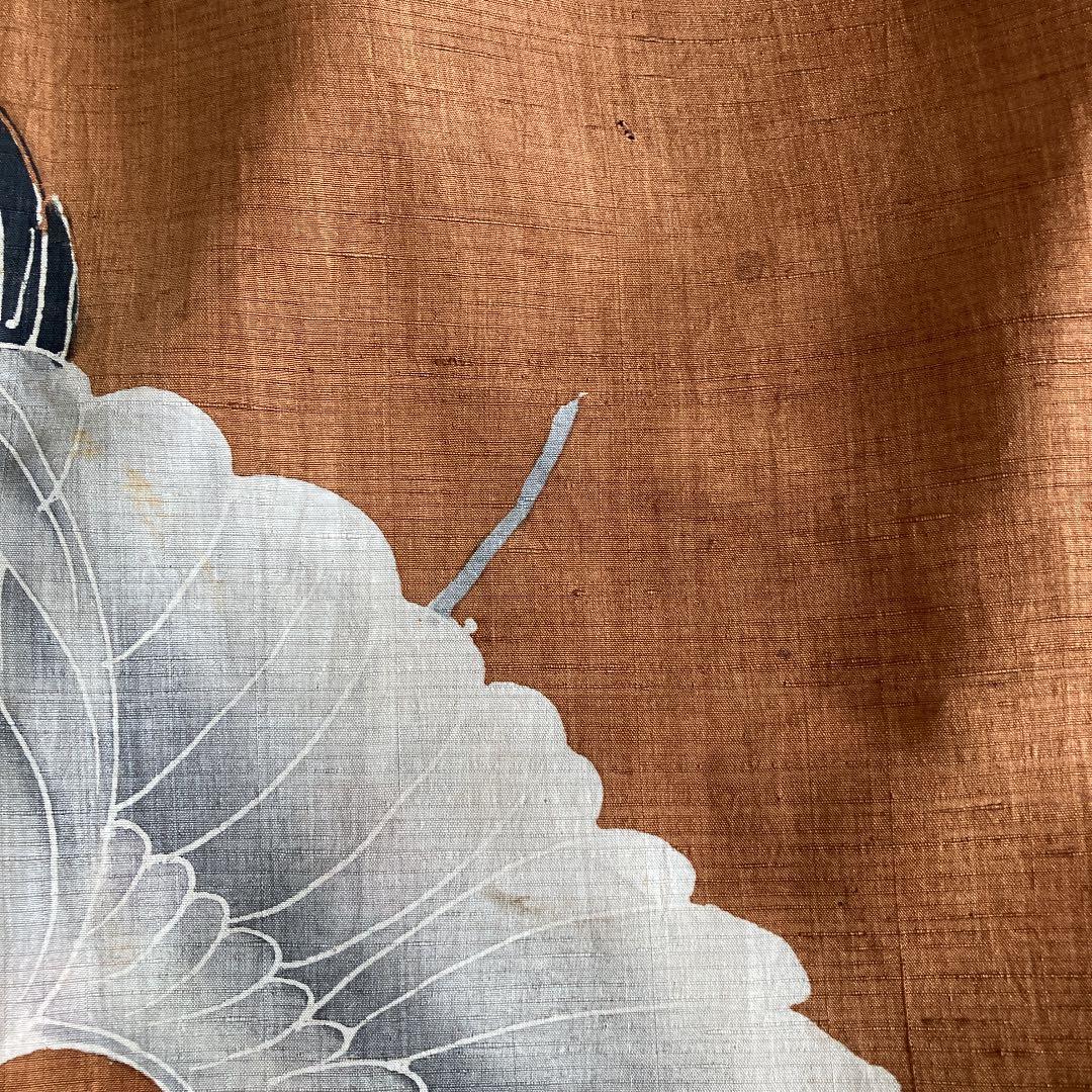 古布4巾(めでたい柄鶴亀)