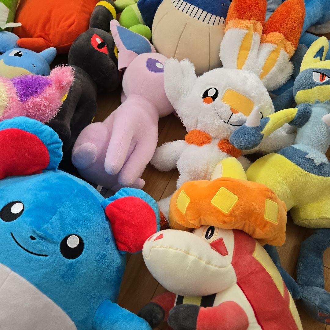 【14点】ポケットモンスターぬいぐるみ　まとめ売り