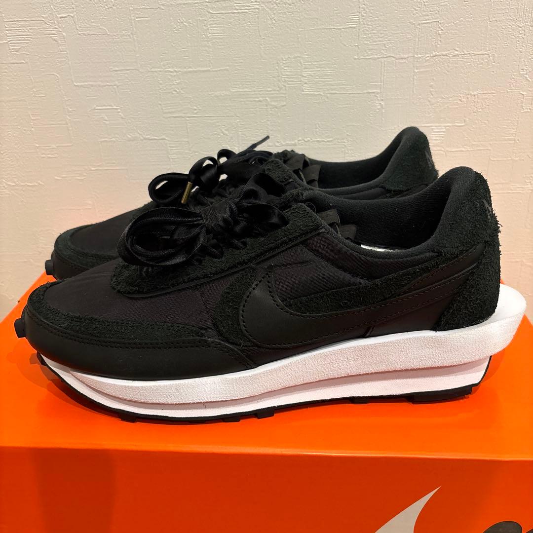 K*様 sacai × Nike LDV Waffle Triple Black Nike LD Waffle 