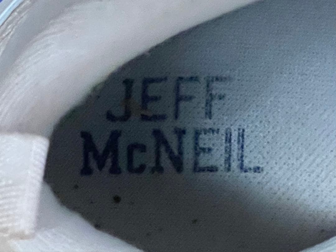 Jeff McNeil ゲーム実使用サイン入りシューズ MLB