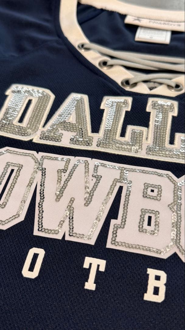 Dallas Cowboys Lace-Up V-Neck Jersey WM - メルカリ