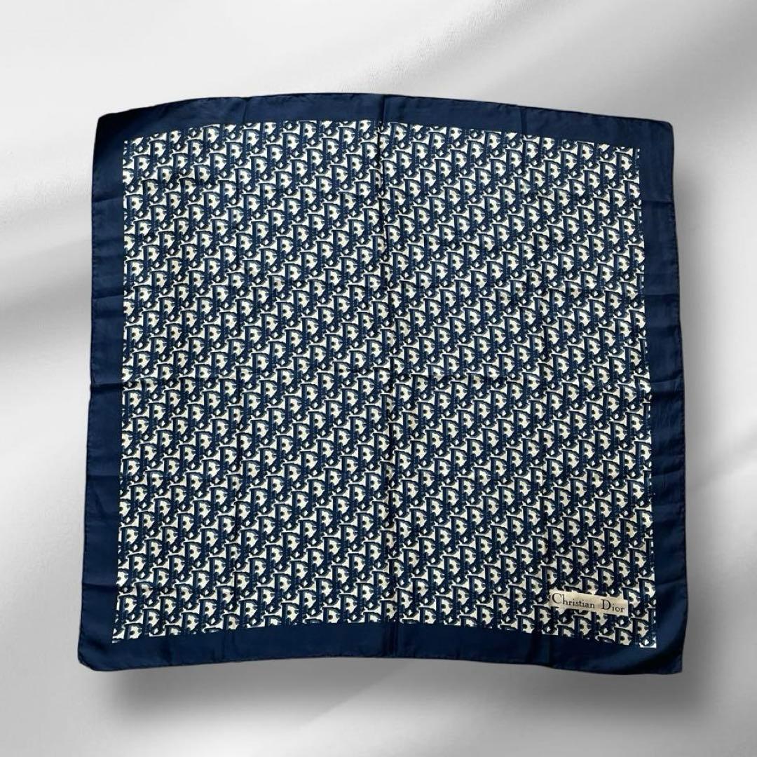 チョコレート様クリスチャンディオール トロッター スカーフ 中古・古着通販】Christian Dior (クリスチャン ディオール