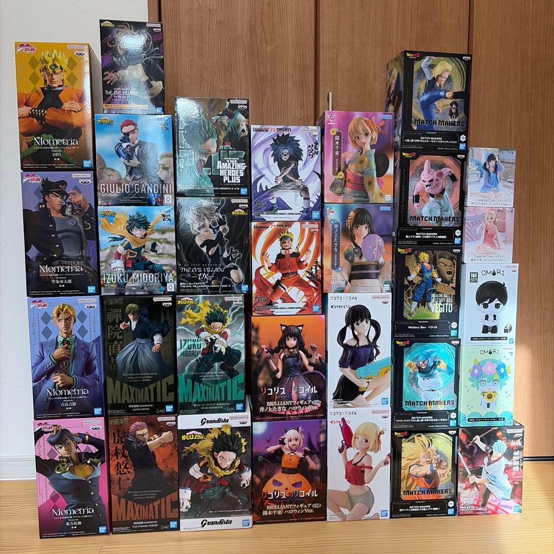 最新プライズフィギュア31個　まとめ売り ☆プライズフィギュアまとめ売り☆20個セット☆ワンピース☆鬼滅の刃