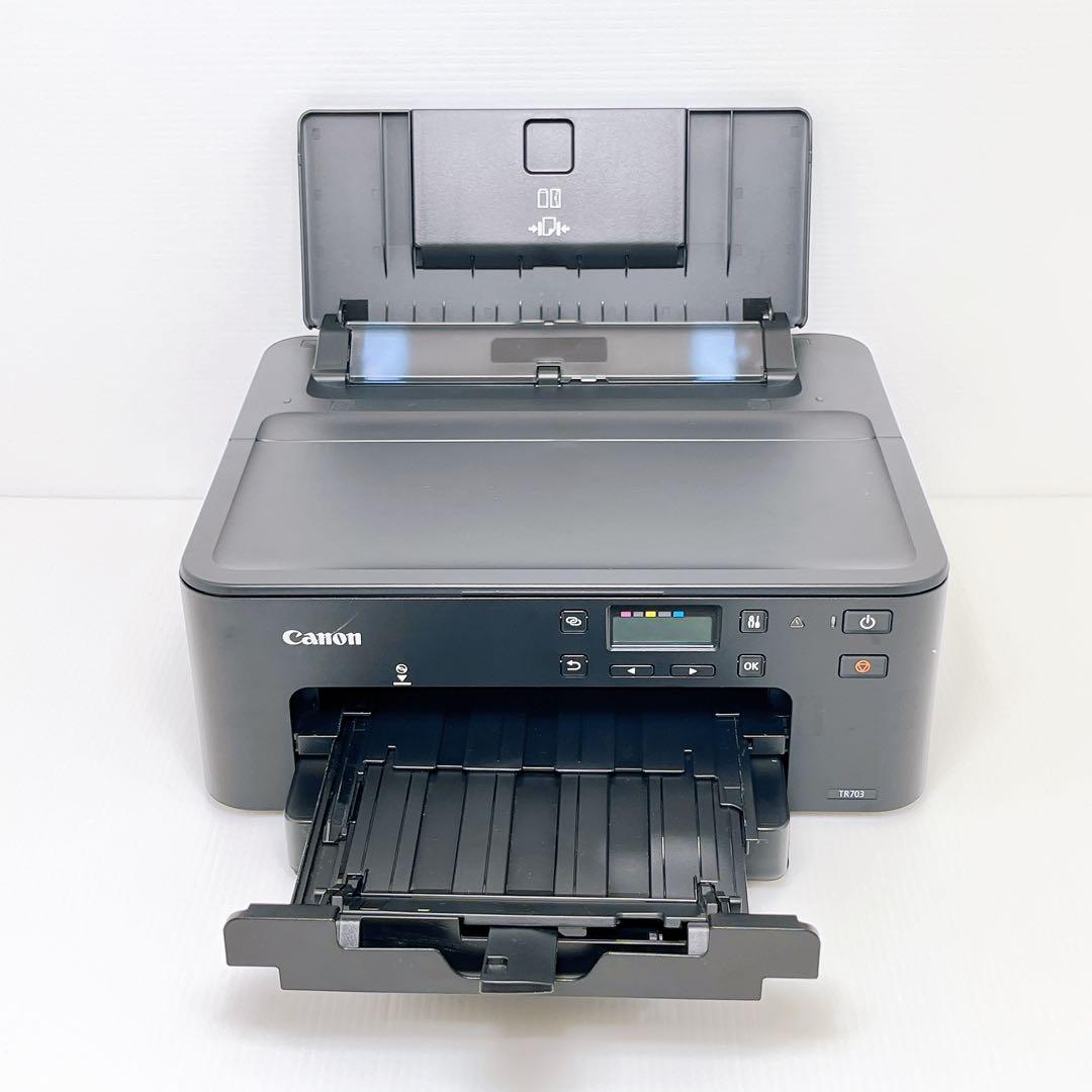 □印刷枚数極少□Canon TR703 インクジェットプリンター キャノン